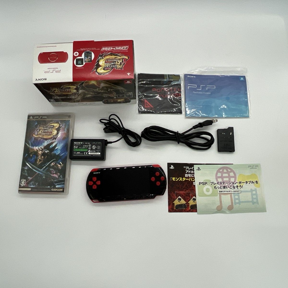 極美品】SONY PSP モンスターハンターポータブル 新米ハンターズ 極美品】SONY PSP モンスターハンターポータブル 新米ハンターズ
