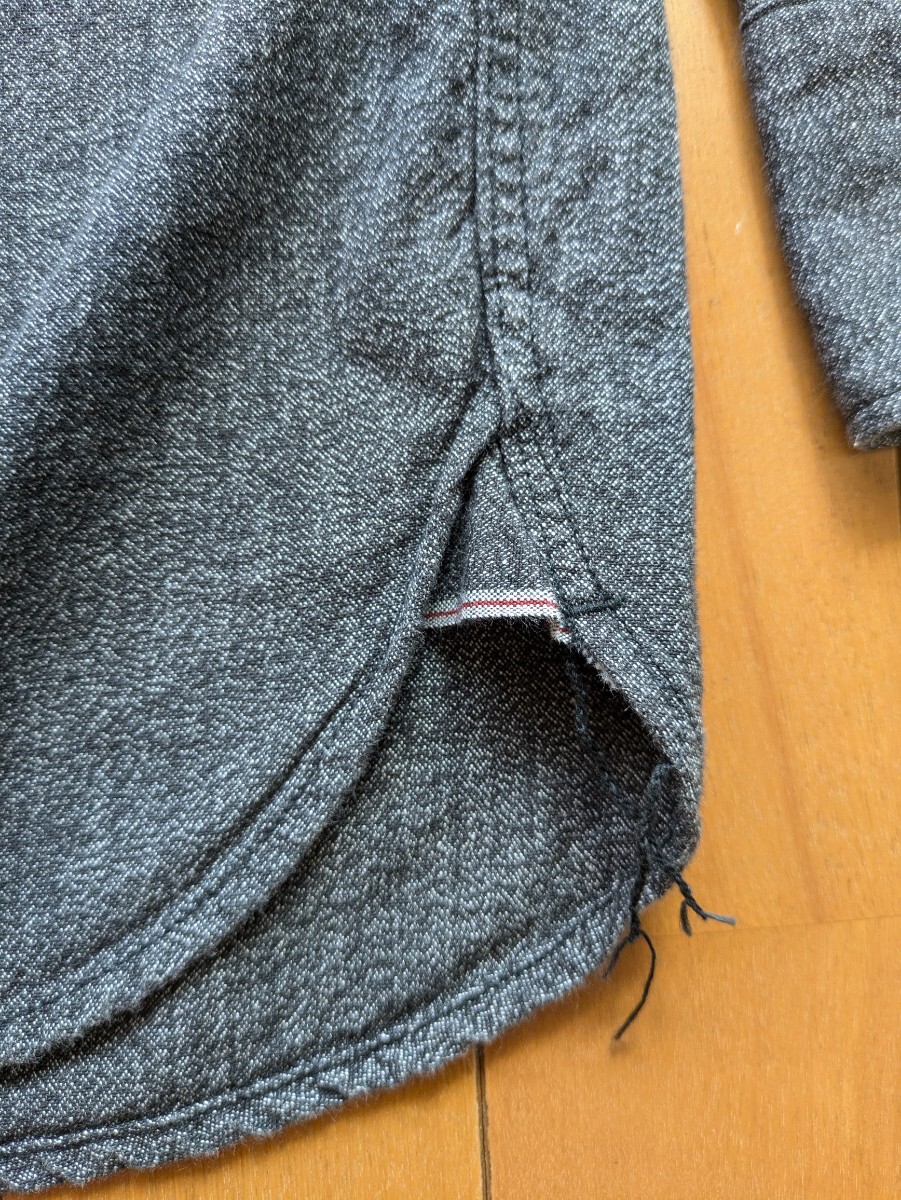 イーサン着用 Bryceland's Half-zip Shirt Salt & Pepper イーサン着用 Bryceland's Half-zip Shirt Salt & Pepper