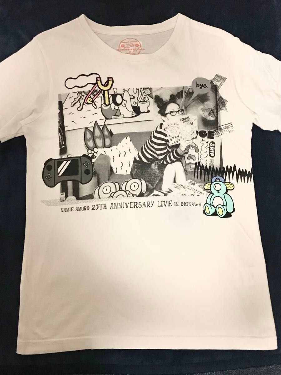 安室奈美恵 Tシャツ 25周年沖縄ライブ(ホワイト)|Yahoo!フリマ 安室奈美恵 Tシャツ 25周年沖縄ライブ(ホワイト)|Yahoo!フリマ