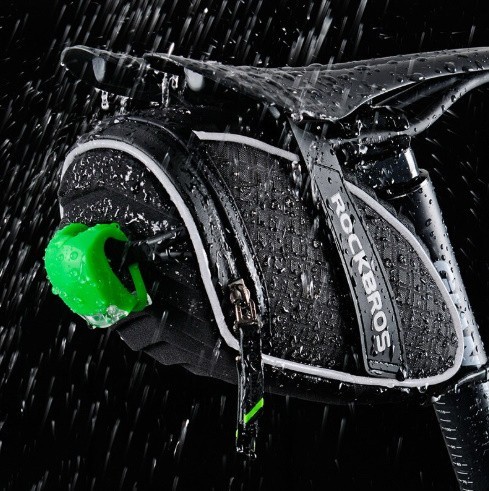 サイクリング リアシート ポストバッグ 3D シェル 防雨 サドルバッグ 反射 バイクバッグ 耐衝撃 自転車 バッグ Mtb 自転車 アクセサリー_画像6