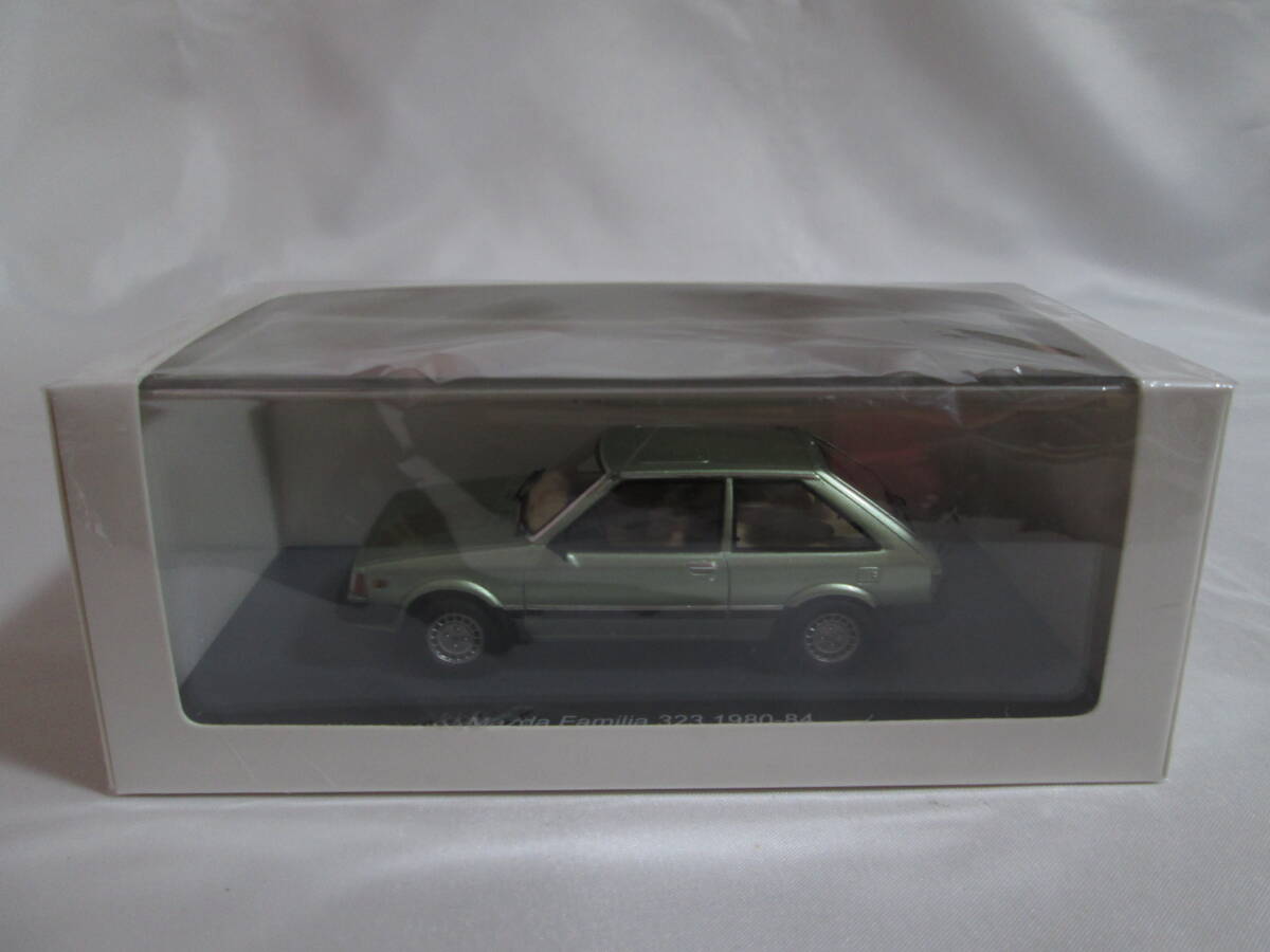 シュコー 1/43 マツダ ファミリア 323 1980-84 ライトグリーン