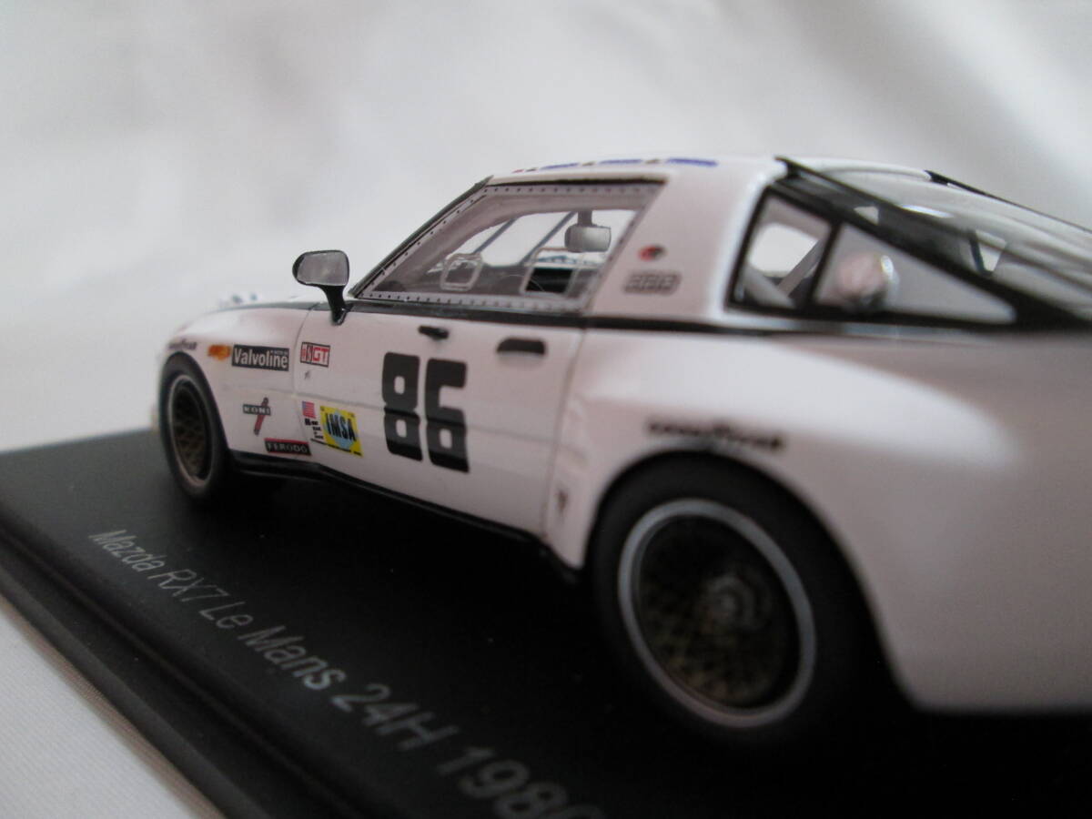 スパーク 1/43 マツダ RX7 No 86 24H Le Mans 1980 【新品 スパーク 1/43 マツダ RX7 No 86 24H Le Mans 1980 【新品