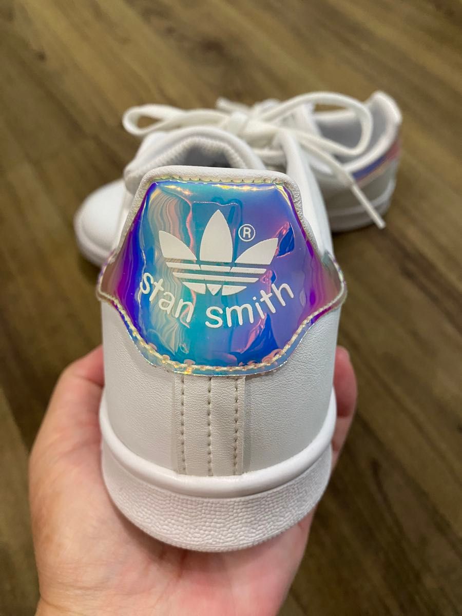 スタンスミス 24センチ キラキラポログラム adidas アディダス スタンスミス 24センチ キラキラポログラム adidas アディダス