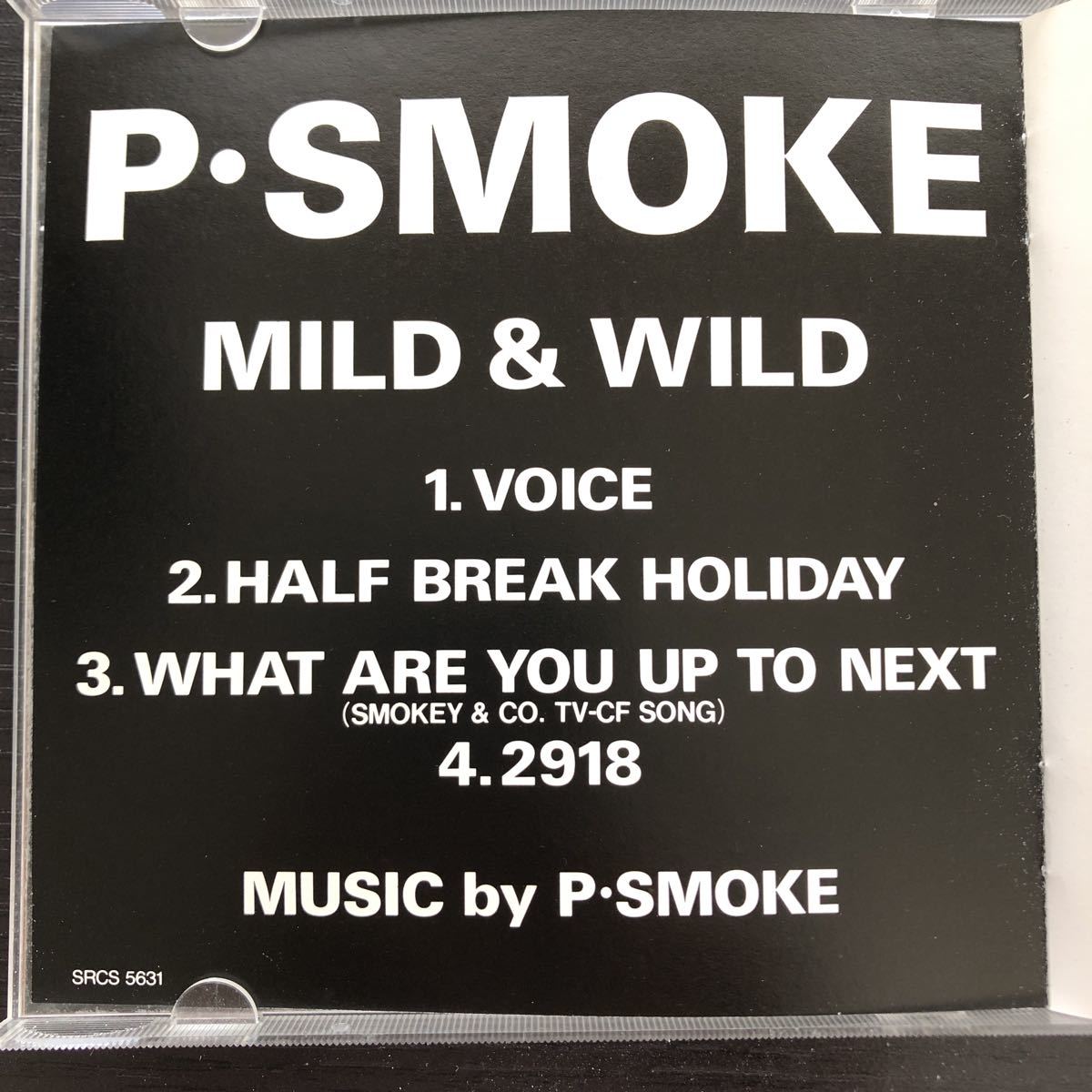 CD／P・スモーク／MILD&WILD／チャー、カールスモーキー石井_画像4