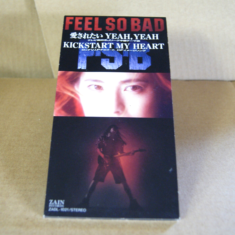 CDS FEEL SO BAD「愛されたいYEAH,YEAH」C/W KICKSTART MY HEART CDシングル 8cmCD ZAIN PIONEER パイオニア 川島だりあフィールソーバッド_画像1