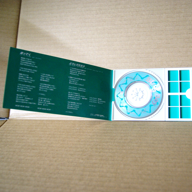 CDS BLUE BOY-ブルーボーイ-「走ってく」C/W どうしてだろう オリジナル・カラオケ レンタル落ち CDシングル 8cmCD キティエンタープライズ_画像3
