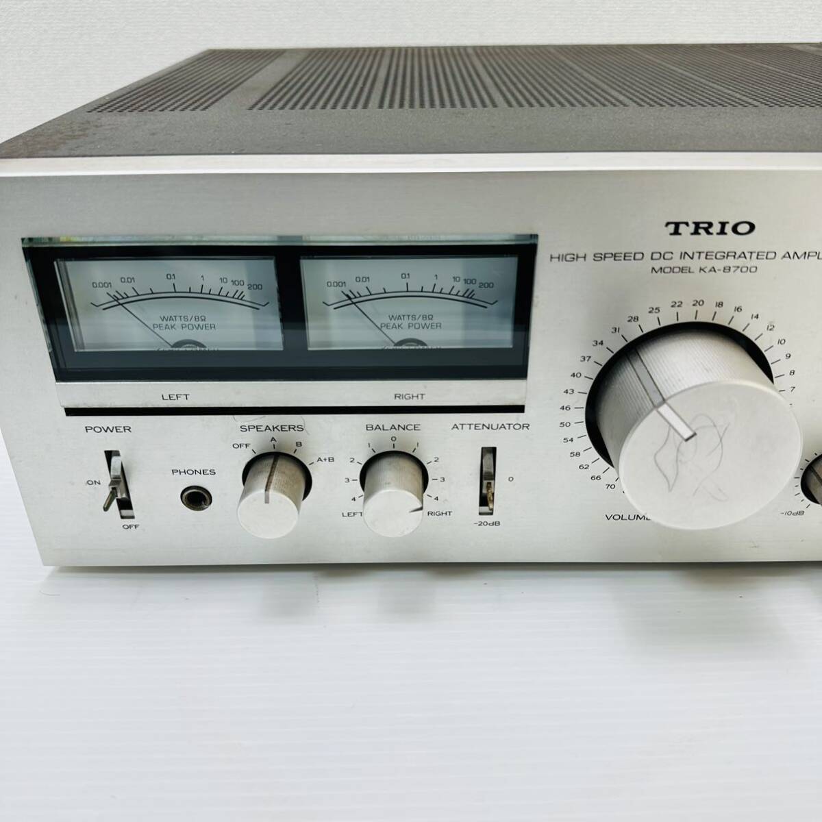 TRIO プリメインアンプ KA-8700|一般 TRIO プリメインアンプ KA-8700|一般