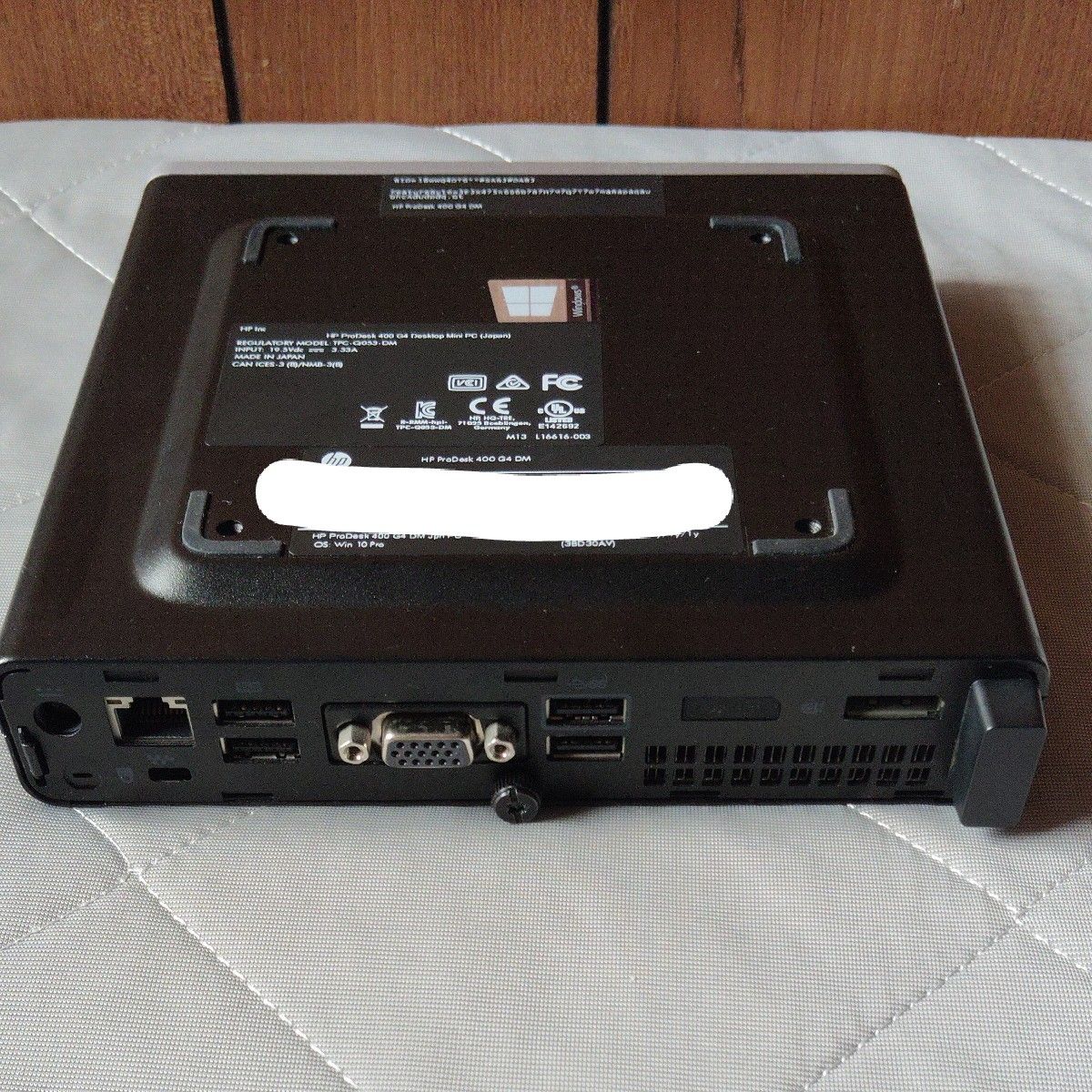 HP ProDesk 400 G4 DM Core i3 8100t メモリ8GB SSD256GB(M 2 NVMe HP ProDesk 400 G4 DM Core i3 8100t メモリ8GB SSD256GB(M 2 NVMe