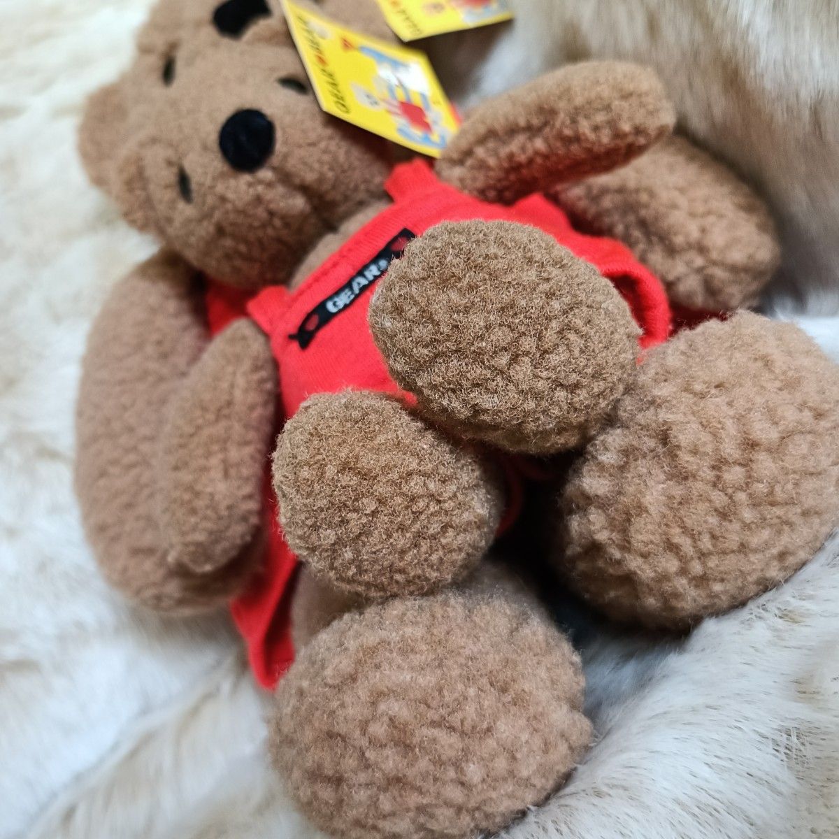 GUND GEAR BEAR 大小セット ガンド ギアベア ぬいぐるみ ラトル GUND GEAR BEAR 大小セット ガンド ギアベア ぬいぐるみ ラトル