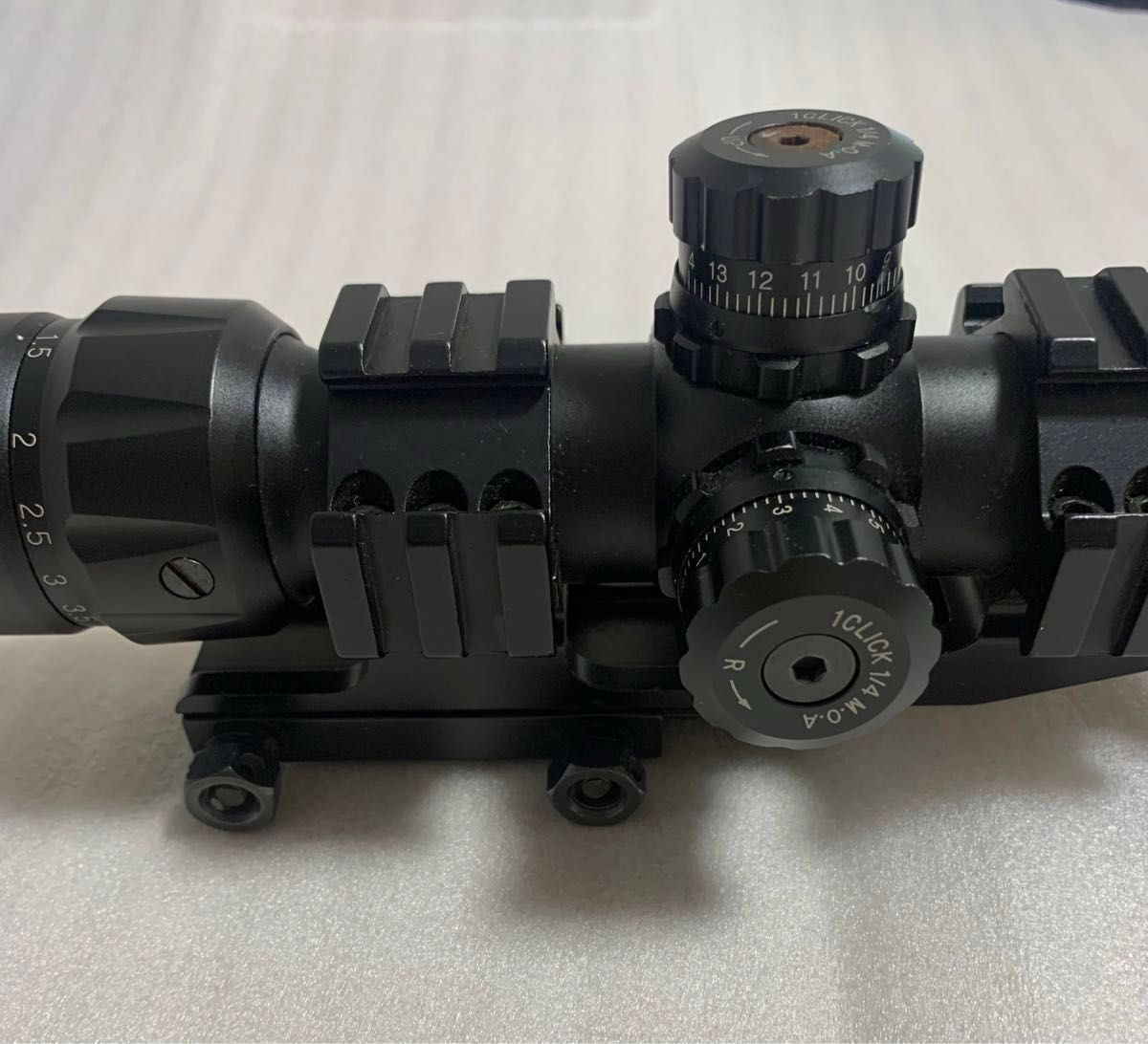 1.5-5X40BE ショート ライフルスコープ 美品 匿名配送】1 5-5x40BE 可変倍率 ライフルスコープ Scoking