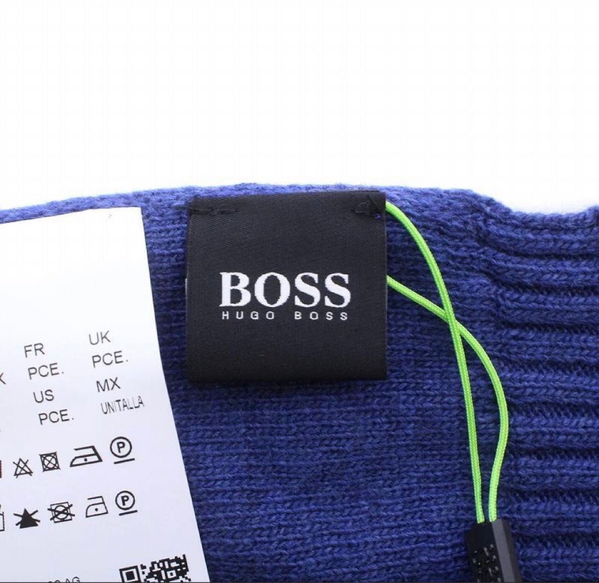未使用品】ヒューゴボス HUGO BOSS マフラー ショール リブ 未使用品】ヒューゴボス HUGO BOSS マフラー ショール リブ