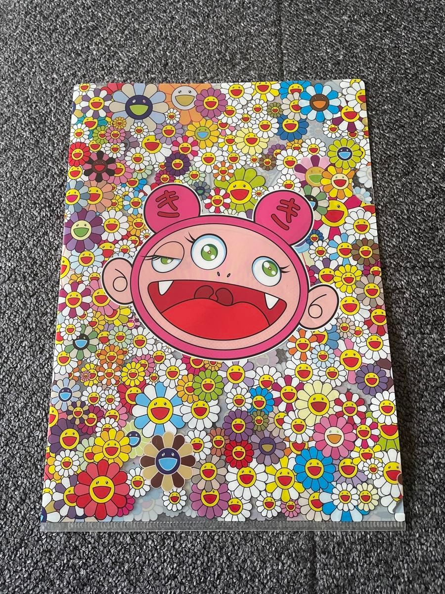 村上隆 カイキキ フラワー クリアファイル MURAKAMI お花 村上隆 カイキキ フラワー クリアファイル MURAKAMI お花