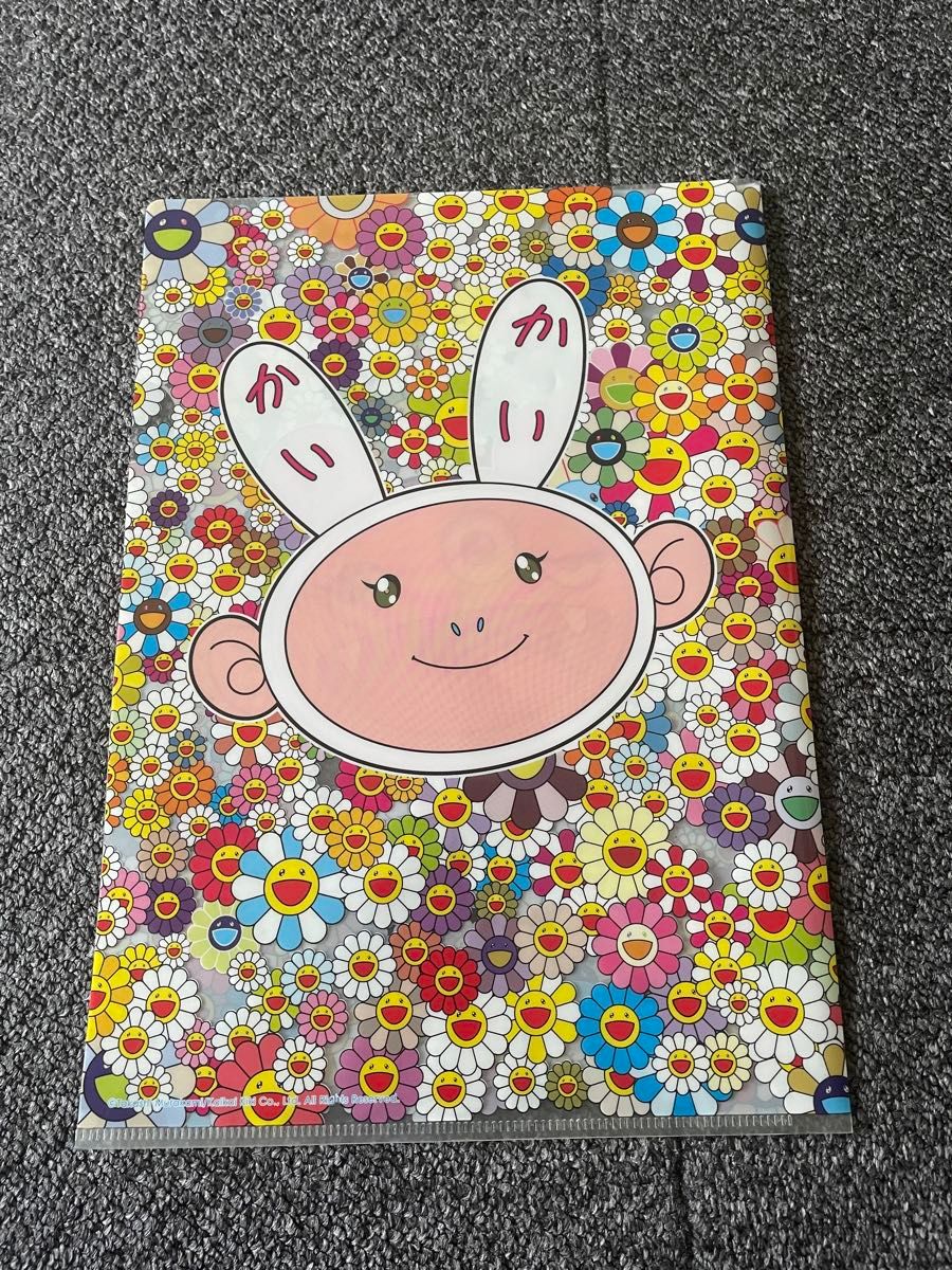村上隆 カイキキ フラワー クリアファイル MURAKAMI お花 村上隆 カイキキ フラワー クリアファイル MURAKAMI お花