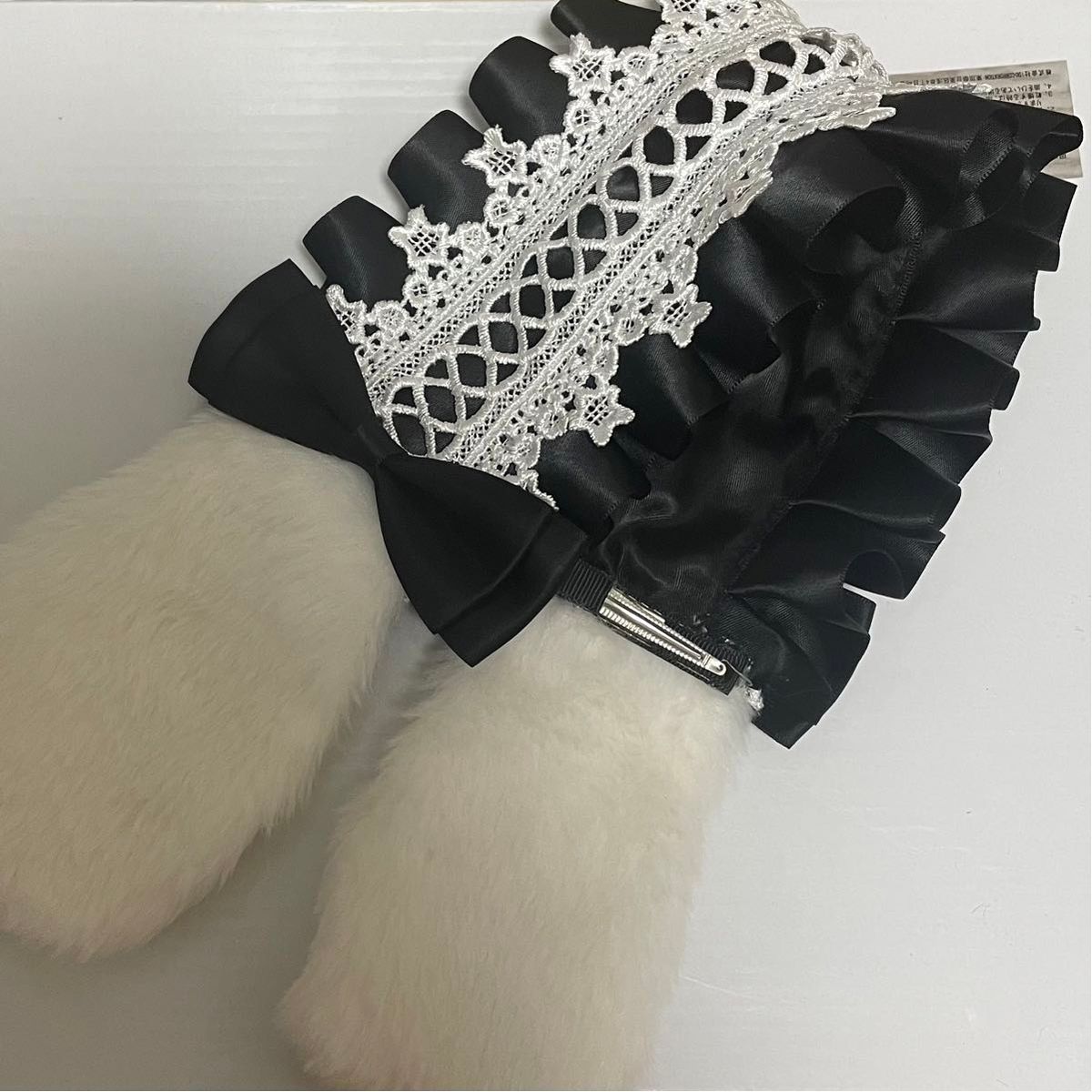 Avail アベイル ヘッドドレス ブラック ホワイト うさ耳 Avail アベイル ヘッドドレス ブラック ホワイト うさ耳