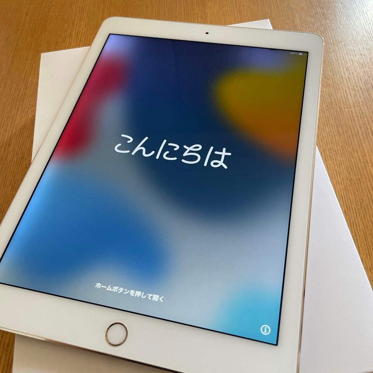 Apple iPad Air2 32G ゴールド Wi-Fiモデル A1566 MNV72J/A 動作 Apple iPad Air2 32G ゴールド Wi-Fiモデル A1566 MNV72J/A 動作