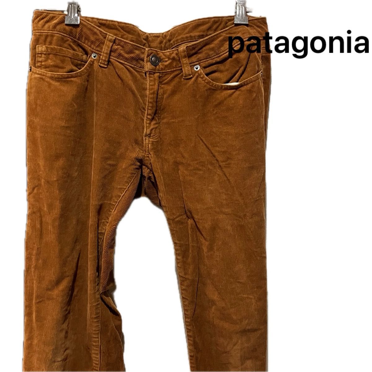 patagoniaパタゴニア　コーデュロイパンツ　ブラウン　細畝