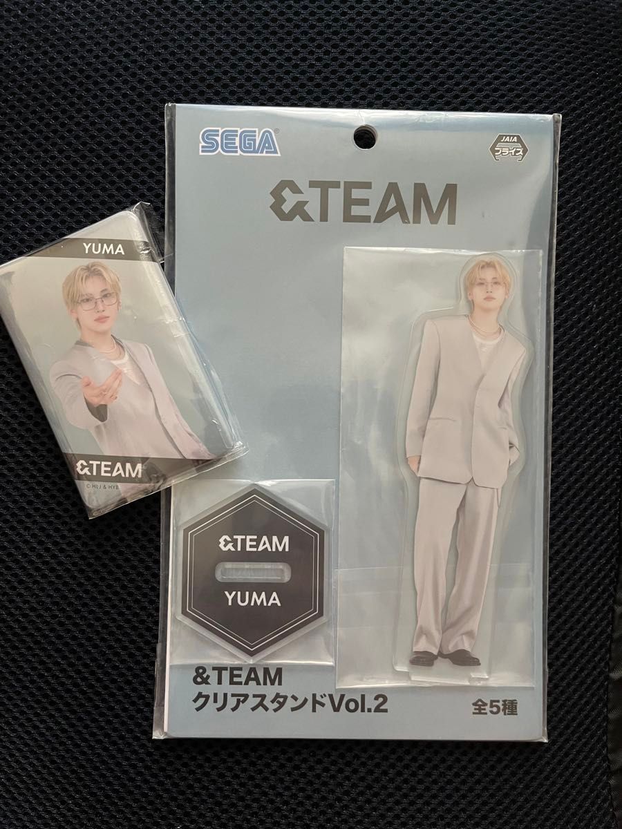 &TEAM YUMA アクスタ&缶バッジ2点セット エンティーム ゆうま &TEAM YUMA アクスタ&缶バッジ2点セット エンティーム ゆうま