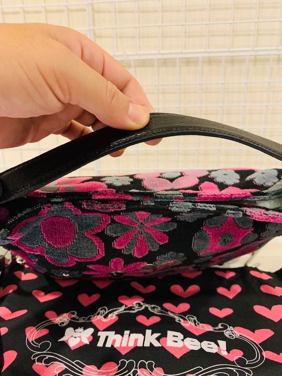 タグ付き未使用美品】thinkbee シンクビー 2way トートバッグ タグ付き未使用美品】thinkbee シンクビー 2way トートバッグ