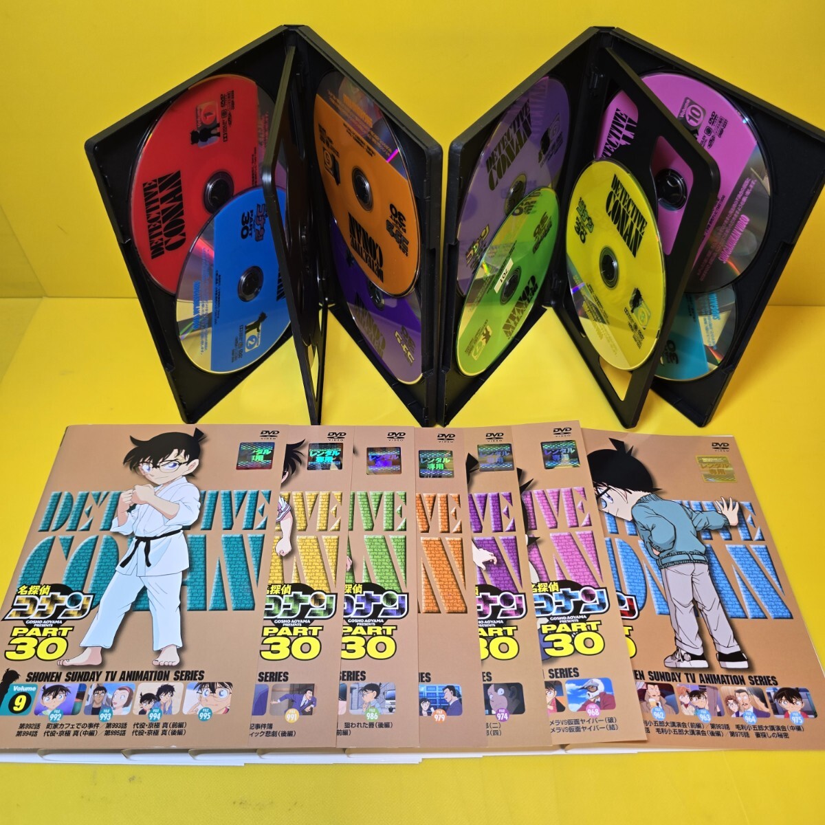 新品ケース 名探偵コナン PART 1~PART 30-10 DVD全263巻 全巻セット 新品ケース 名探偵コナン PART 1~PART 30-10 DVD全263巻 全巻セット