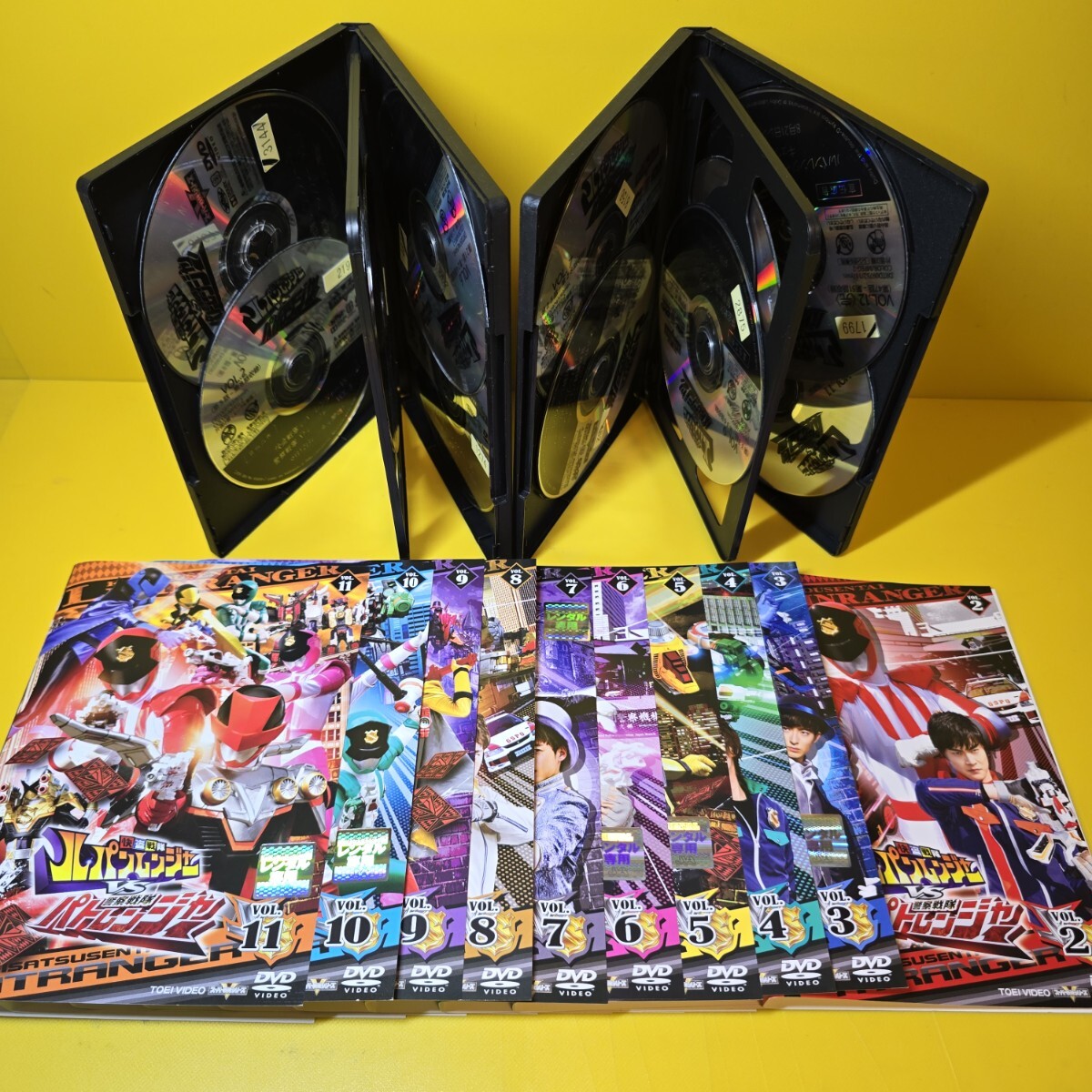 快盗戦隊ルパンレンジャーvs警察戦隊パトレンジャーDVD 全12巻 快盗戦隊ルパンレンジャーvs警察戦隊パトレンジャーDVD 全12巻