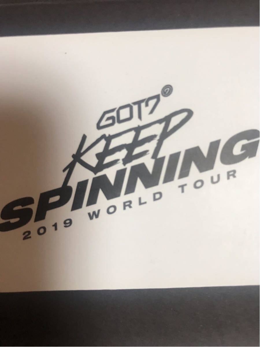 got7 GOT7 ガッセブン ソウルコン KEEP SPINNING 公式 グッズ 未使用 未開封 ネックレス ジニョン ☆☆☆ JB マーク ジャクソン ユギョム_画像1