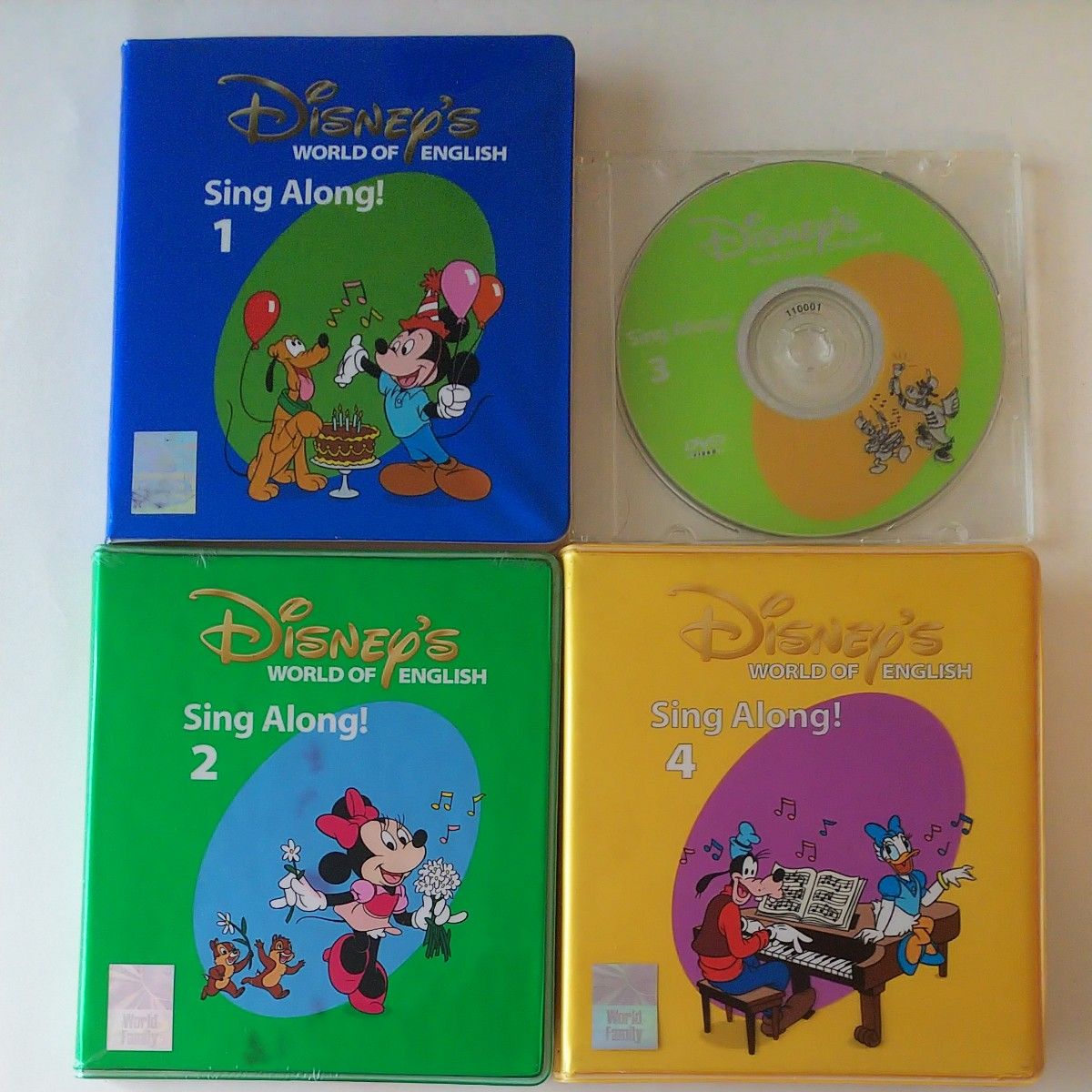 シングアロング DVD1-4 DWE ワールドオブイングリッシュ シングアロング DVD1-4 DWE ワールドオブイングリッシュ