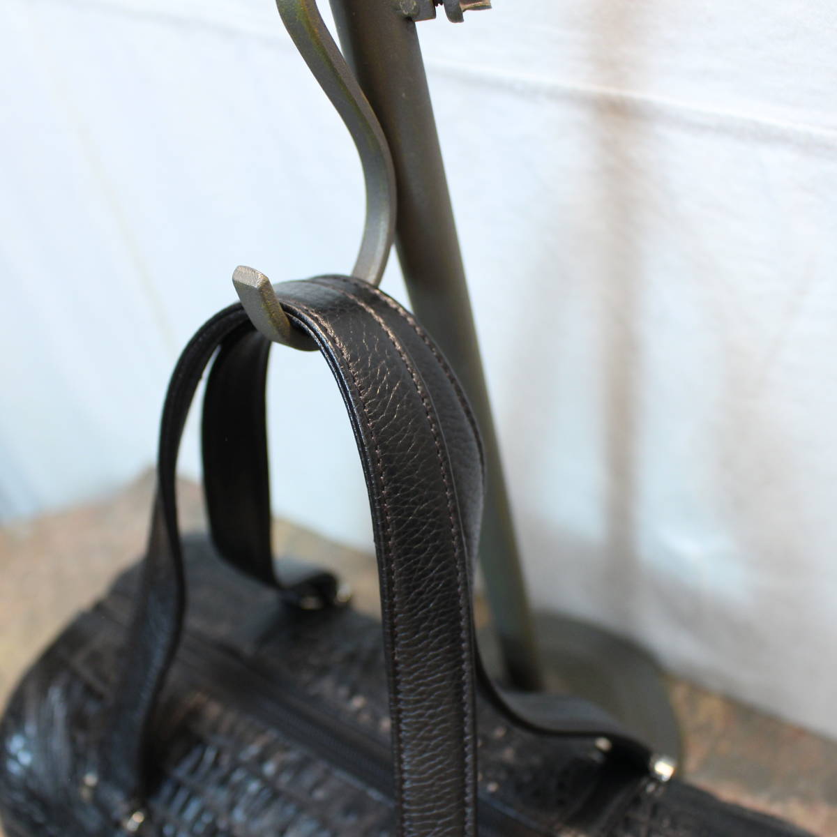 CROCODILE LEATHER 2WAY SHOULDER BAG/クロコダイルレザー2wayショルダーバッグ_画像4