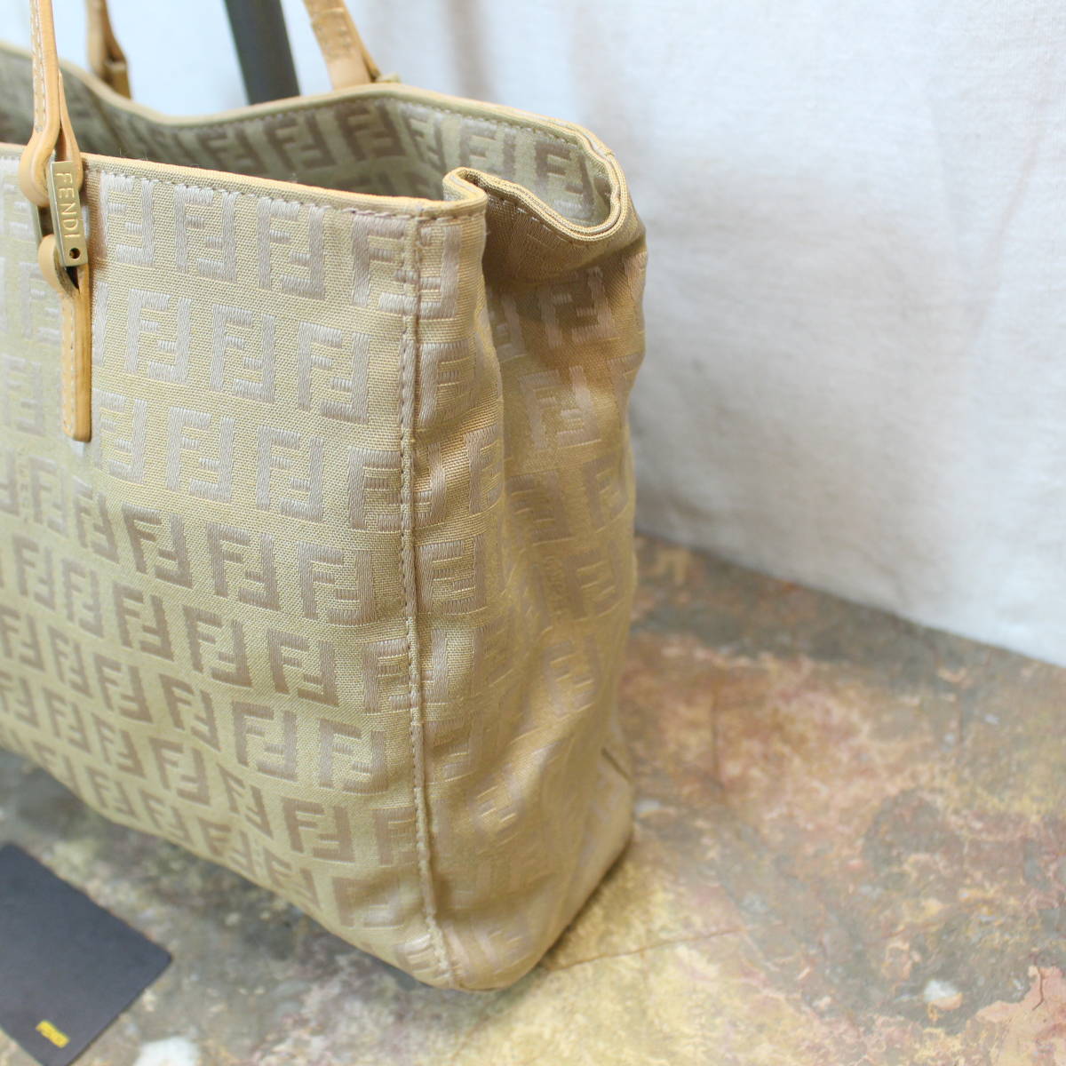 FENDI ZUCCA PATTERNED HAND BAG MADE IN ITALY/フェンディズッカ柄 