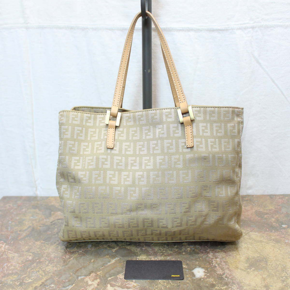 FENDI ZUCCA PATTERNED HAND BAG MADE IN ITALY/フェンディズッカ柄