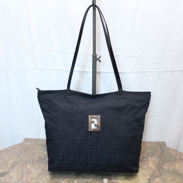 FENDI ZUCCA PATTERNED TOTE BAG MADE IN ITALY/フェンディズッカ柄トートバッグ_画像1