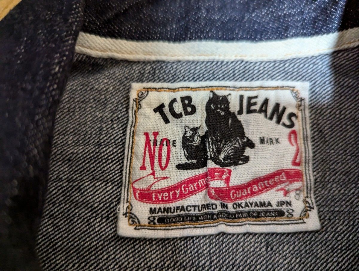 TCB JEANS 1890 No 2 ジャケット サイズ48|Yahoo!フリマ(旧 TCB JEANS 1890 No 2 ジャケット サイズ48|Yahoo!フリマ(旧
