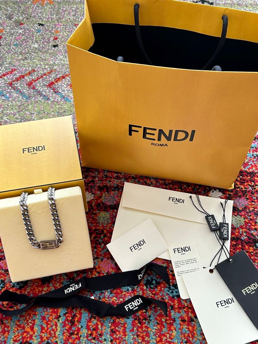 FENDI バゲットネックレス シルバー フェンディ 喜平|Yahoo FENDI バゲットネックレス シルバー フェンディ 喜平|Yahoo