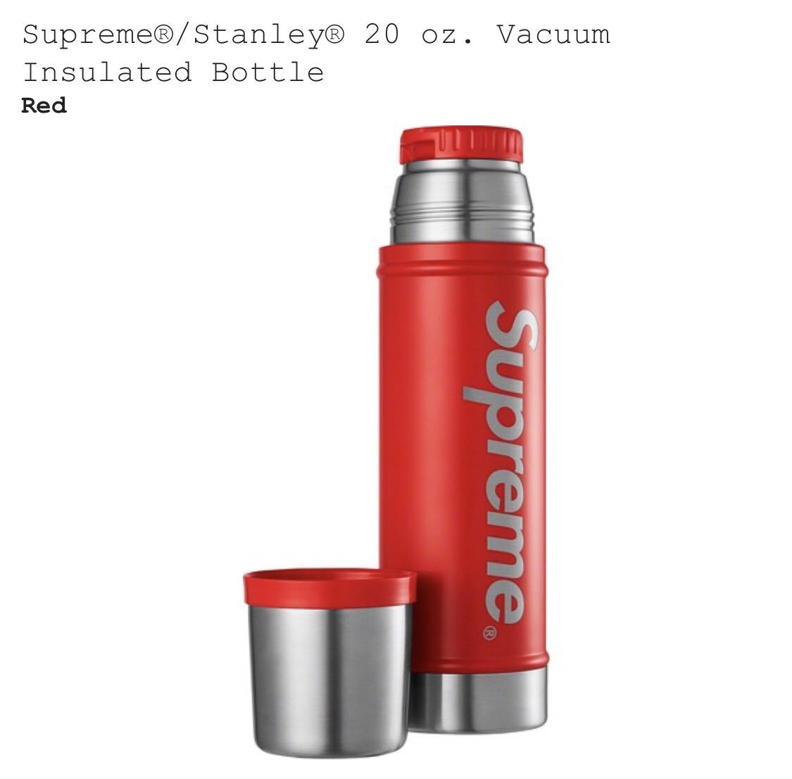 ヤフオク! - 国内正規品 Red Supreme 19AW Stanley 20 oz. V...