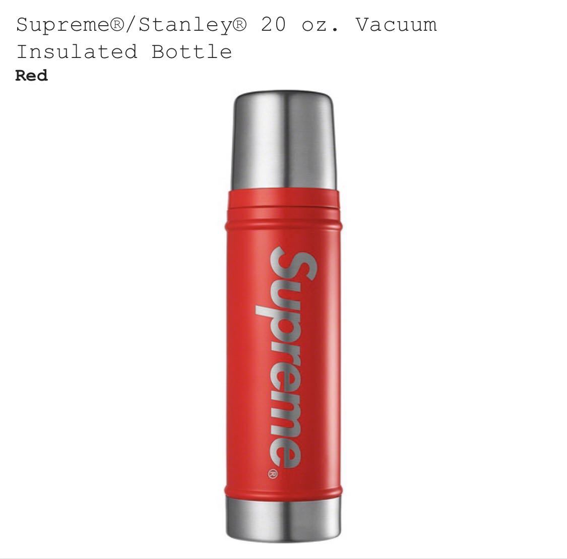 ヤフオク! - 国内正規品 Red Supreme 19AW Stanley 20 oz. V...