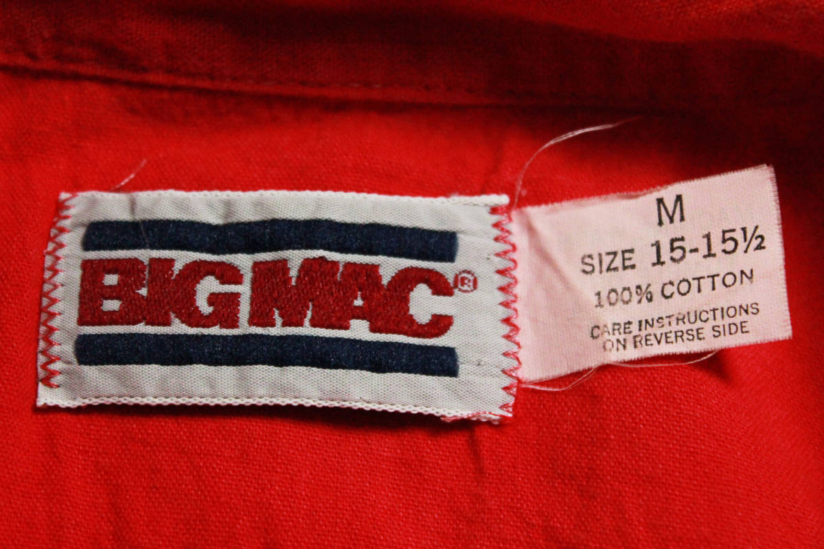 ヤフオク 80 S Usa製jcpenny Big Mac カラーシャンブレー ヤフオク 80 S Usa製jcpenny Big Mac カラーシャンブレー