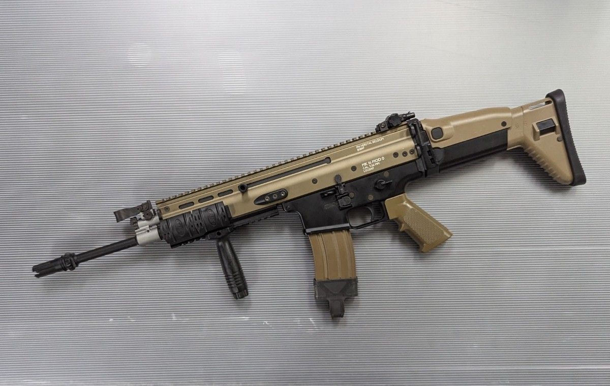 超ゲーム仕様 SCAR-L 内部カスタム ツートンデザイン 次世代電動 超ゲーム仕様 SCAR-L 内部カスタム ツートンデザイン 次世代電動