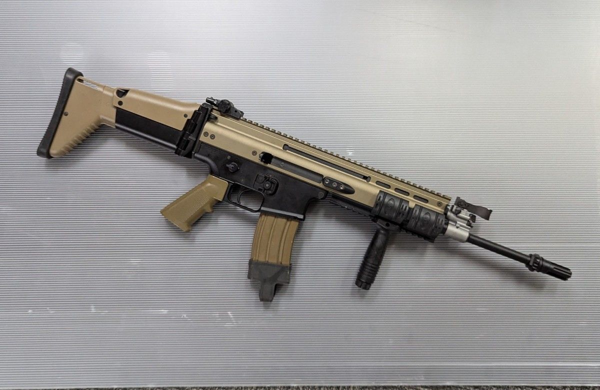 超ゲーム仕様 SCAR-L 内部カスタム ツートンデザイン 次世代電動 超ゲーム仕様 SCAR-L 内部カスタム ツートンデザイン 次世代電動
