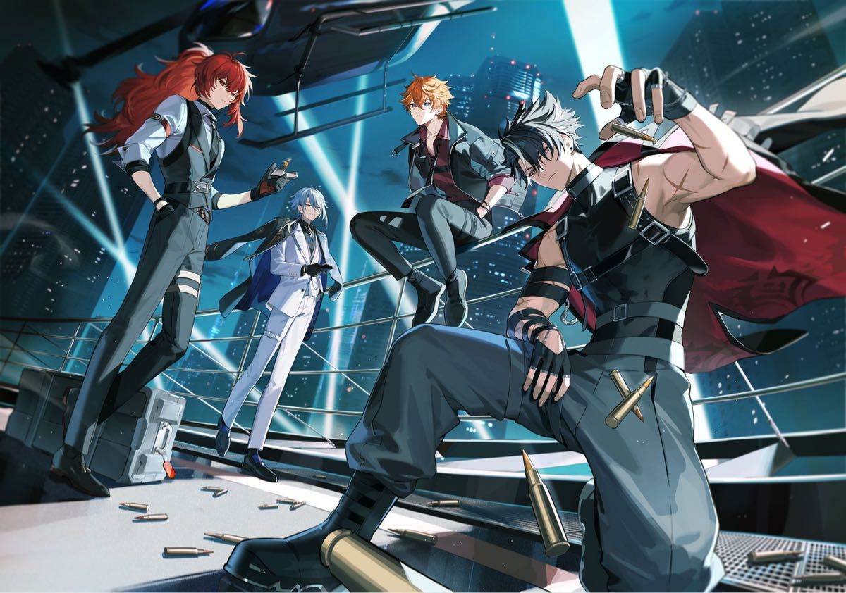 原神 Nightfall Ops クリアイラストカード Hoyofair ホヨフェア 原神 Nightfall Ops クリアイラストカード Hoyofair ホヨフェア