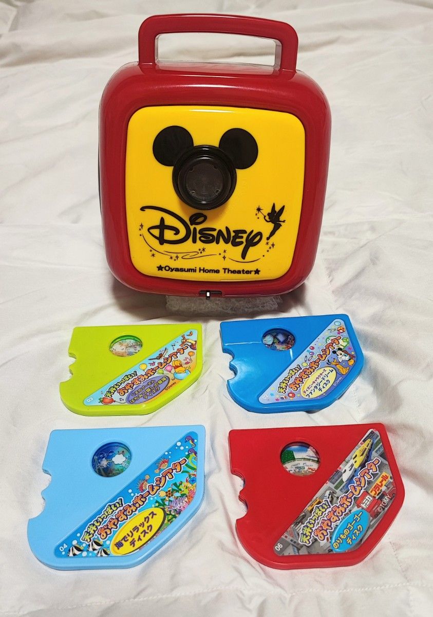 カセット4枚付】ディズニーおやすみホームシアター Disney カセット4枚付】ディズニーおやすみホームシアター Disney
