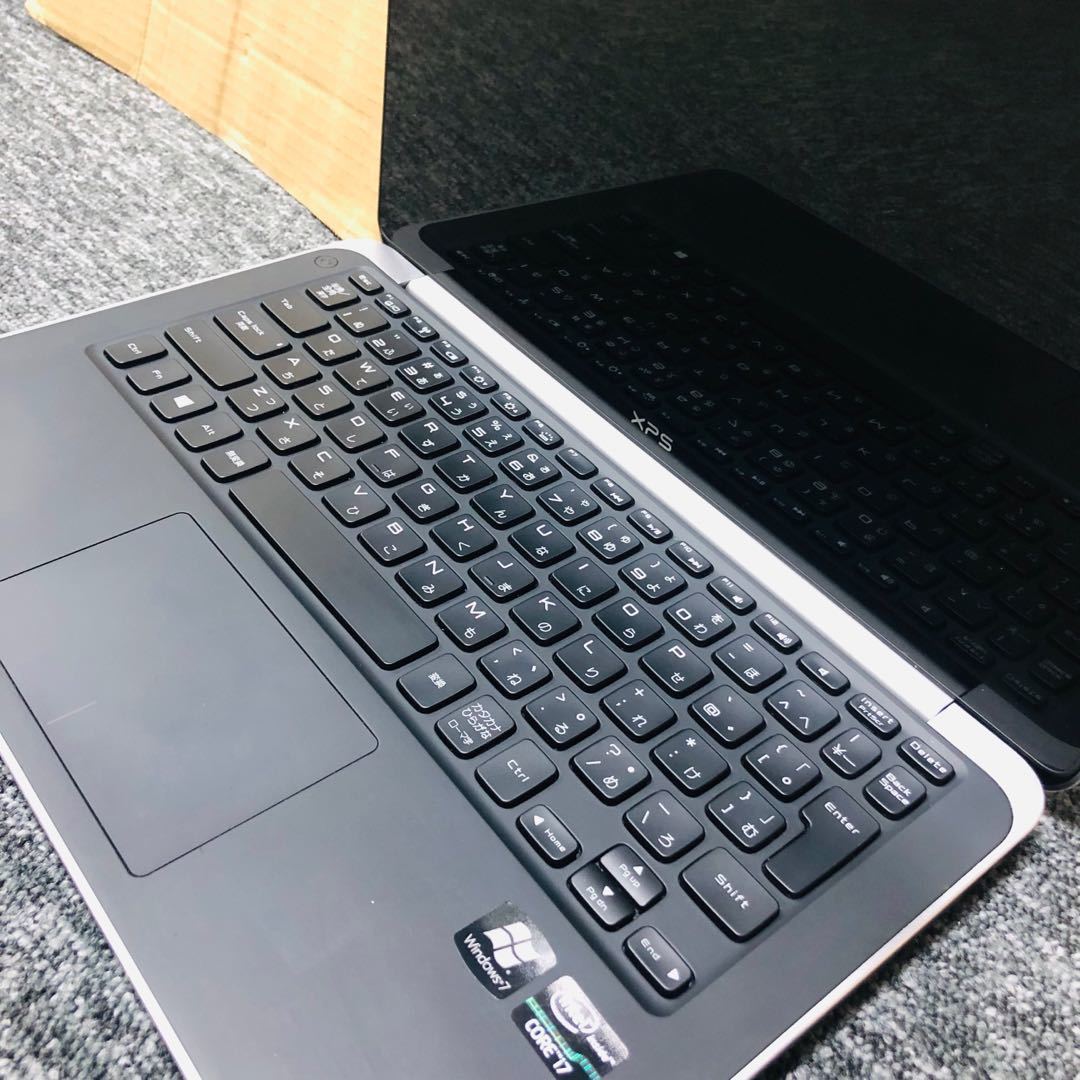 * height performance *Win10 used laptop /SSD 128GB/ DELL XPS 13-L321X/Core i7 second generation /Office 2016/ memory 4GB/13.3 -inch / wireless LAN