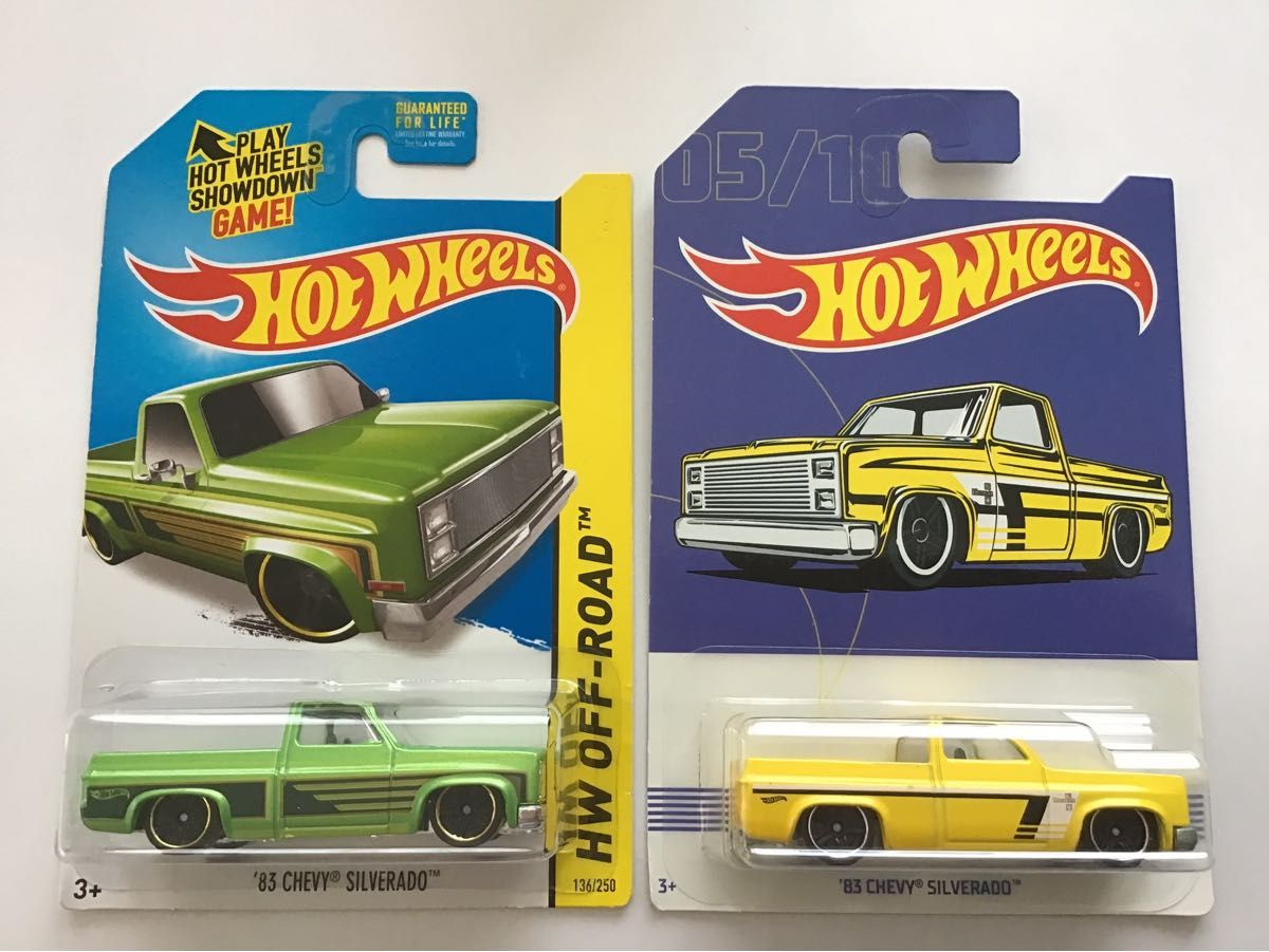 ホットウィール 83 CHEVY SILVERADO 2台セット|Yahoo!フリマ ホットウィール 83 CHEVY SILVERADO 2台セット|Yahoo!フリマ