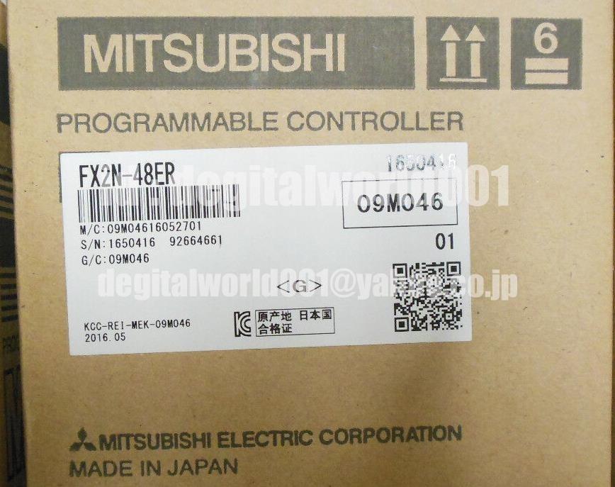 新品【代引☆T番号領収書☆税込 東京発】三菱 シーケンサ FX2N 新品【代引☆T番号領収書☆税込 東京発】三菱 シーケンサ FX2N