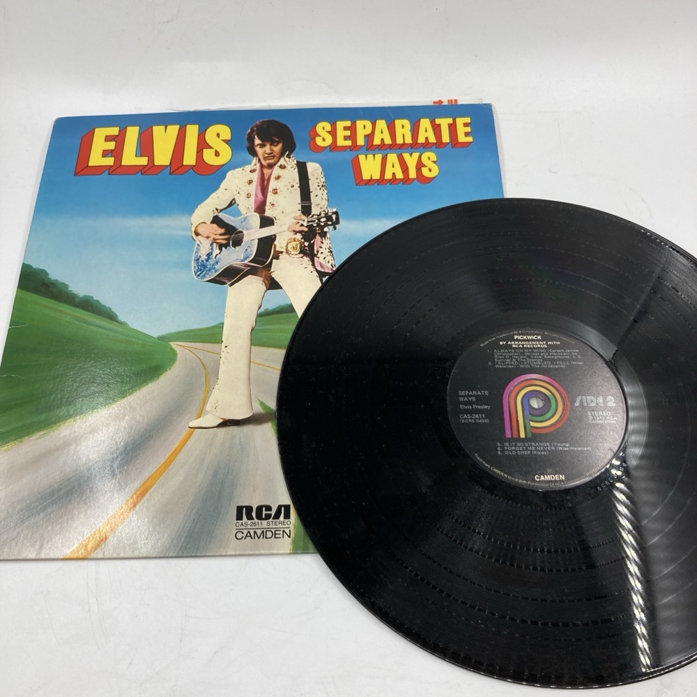 Elvis Presley エルヴィス・プレスリー ４枚まとめ売り SINGLES バーニング・ラブ カリフォルニア・ホリデー SEPARATE WAYS ★K2543R2