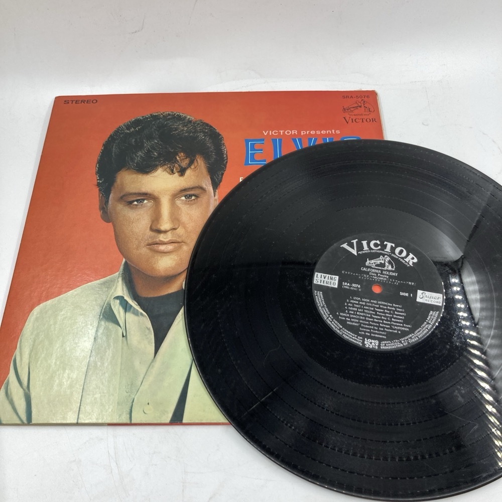 Elvis Presley エルヴィス・プレスリー ４枚まとめ売り SINGLES バーニング・ラブ カリフォルニア・ホリデー SEPARATE WAYS ★K2543R2