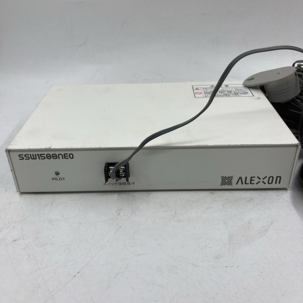 ※通電のみ確認　ALEXON アレクソン 耐雷サージ付電源起動装置 SSW1500NEO ★K2637E1
