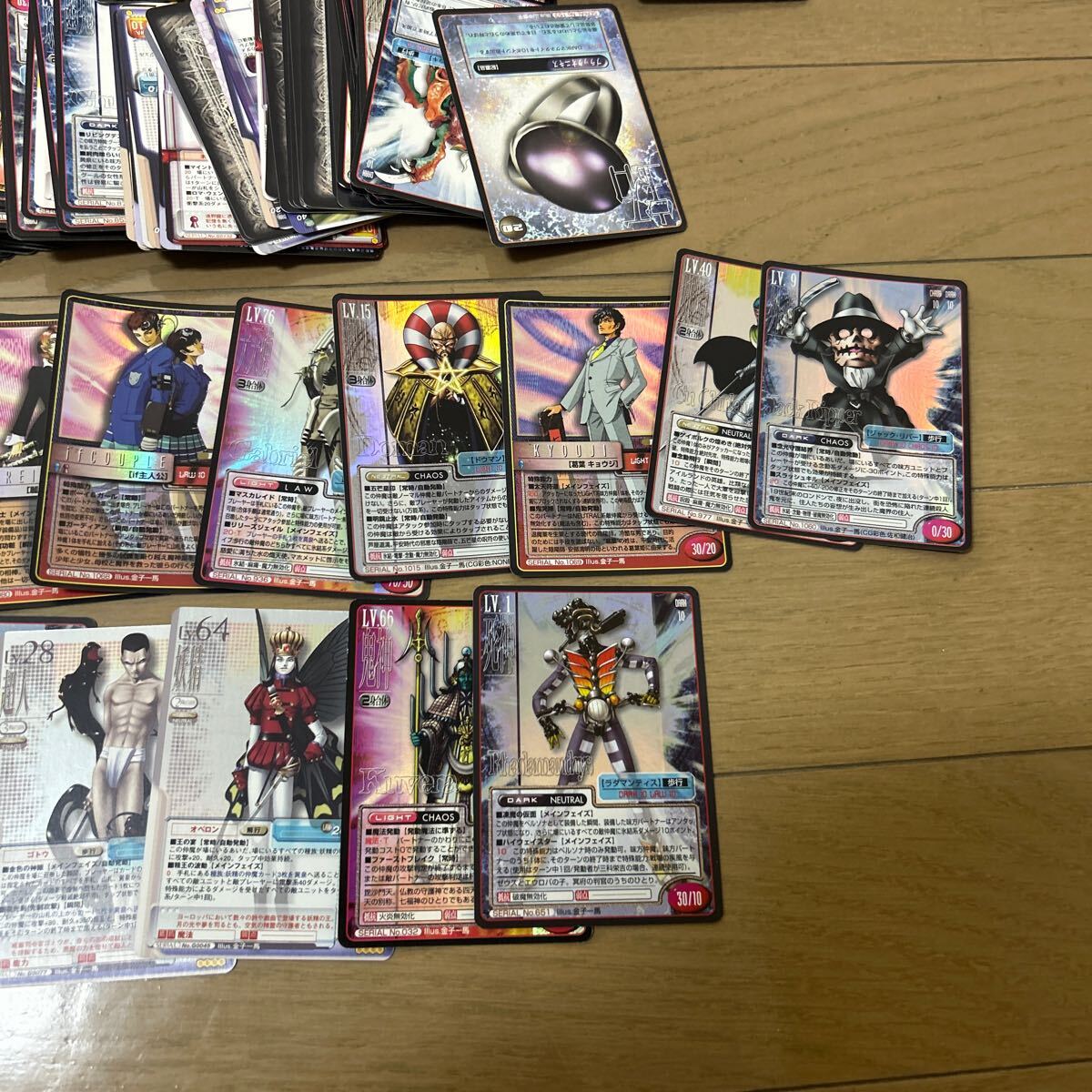 真・女神転生 TCG カード 1000枚以上 大量まとめ売り キラ 22枚 真・女神転生 TCG カード 1000枚以上 大量まとめ売り キラ 22枚