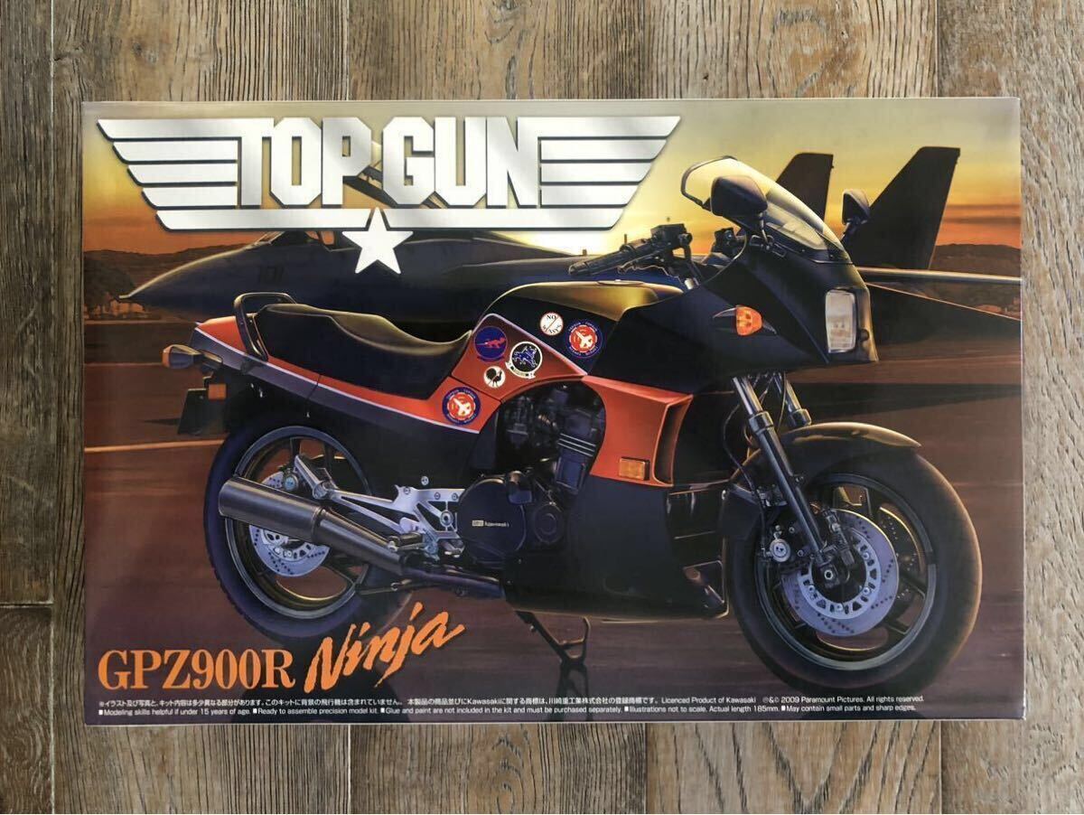 8500円 ◇送料込み◇ アオシマ 1/12 TOP GUN トップガン GPZ900R 8500円 ◇送料込み◇ アオシマ 1/12 TOP GUN トップガン GPZ900R