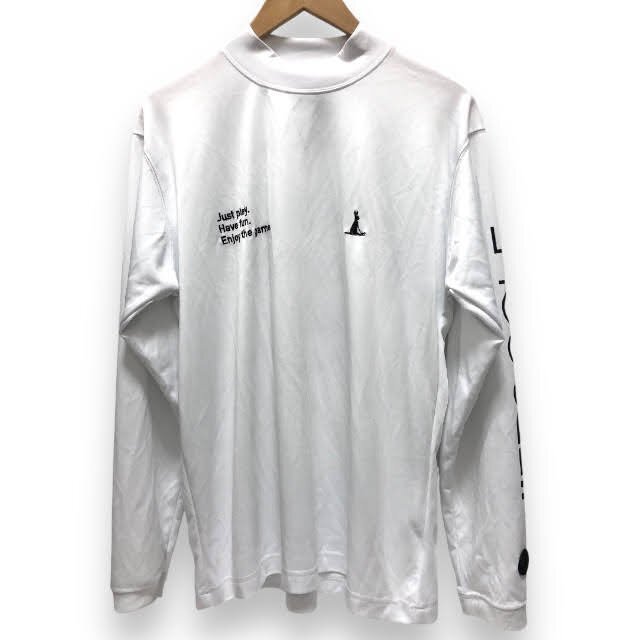 ▼【FR2GOLF】エフアールツーゴルフ モックネック ストレッチ ロングスリーブ シャツ サイズM 男性用 メンズ トップス RA7204