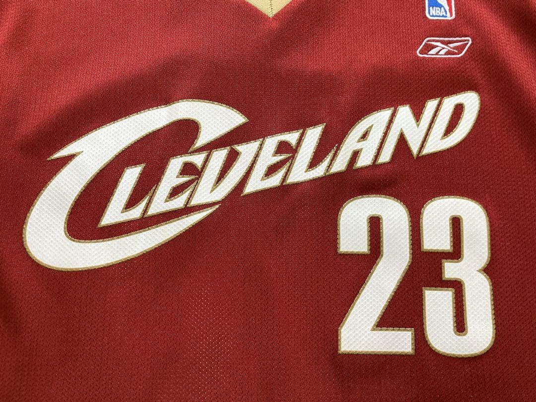 NBA CAVS JAMES #23 レブロン・ジェームズ reebok リーボック製 NBA CAVS JAMES #23 レブロン・ジェームズ reebok リーボック製