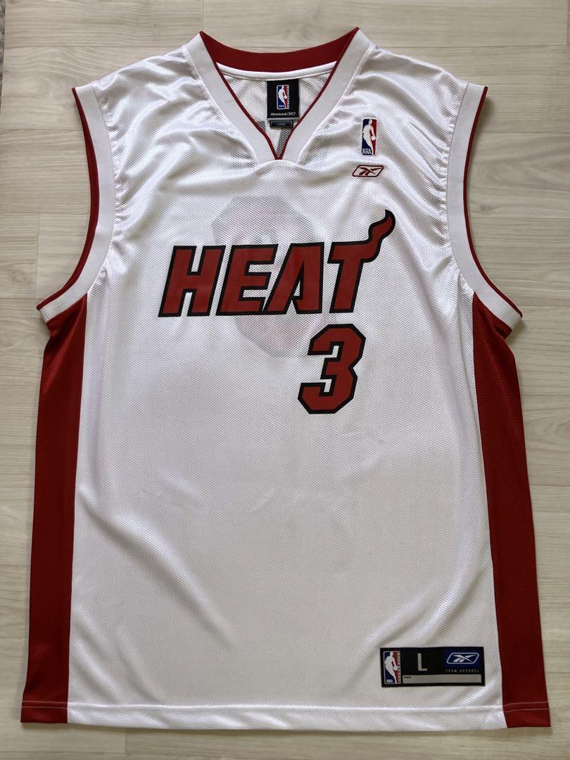 NBAドウェインウェイドマイアミヒートジャージユニフォームL NBAドウェインウェイドマイアミヒートジャージユニフォームL